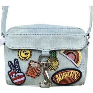 Rebecca minkoff denim satchel